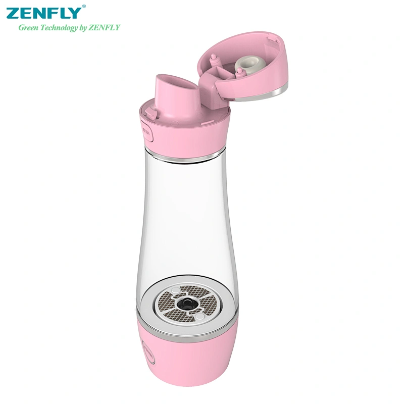 ZENFLY Portable Ionizer Type and hydrogen water generator Use hydrogen water bottle