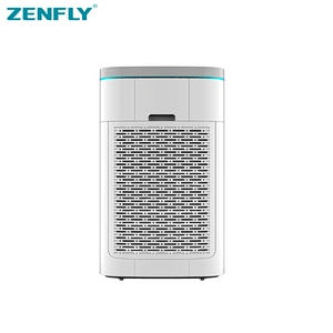 Super air purifier with PM2.5 display and double HEPA filter