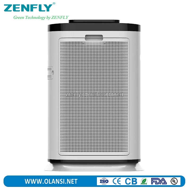 K09 Home Air purifier with TVOC monitor removes pm2.5 uv light wth double control