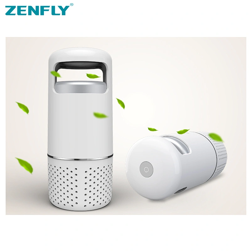 Powerful Ionic Car Air Purifier with USB Chargers QuicklyEliminate Allergens & All Funky Odors from Smoke Zenfly