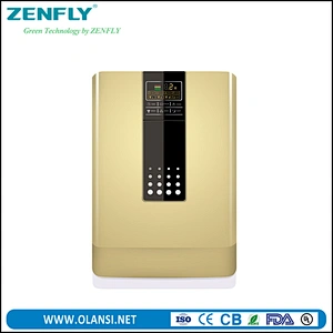 Zenfly wholesale small air purifier K01C,160M3/H CADR odor sensor air cleaner with AQI,hot sell air cleaner for Turkey