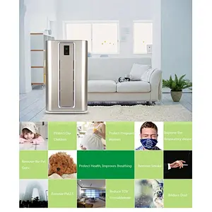 Nature fresh air purifier with ion generator light sensor ultra quiet BSCI Zenfly