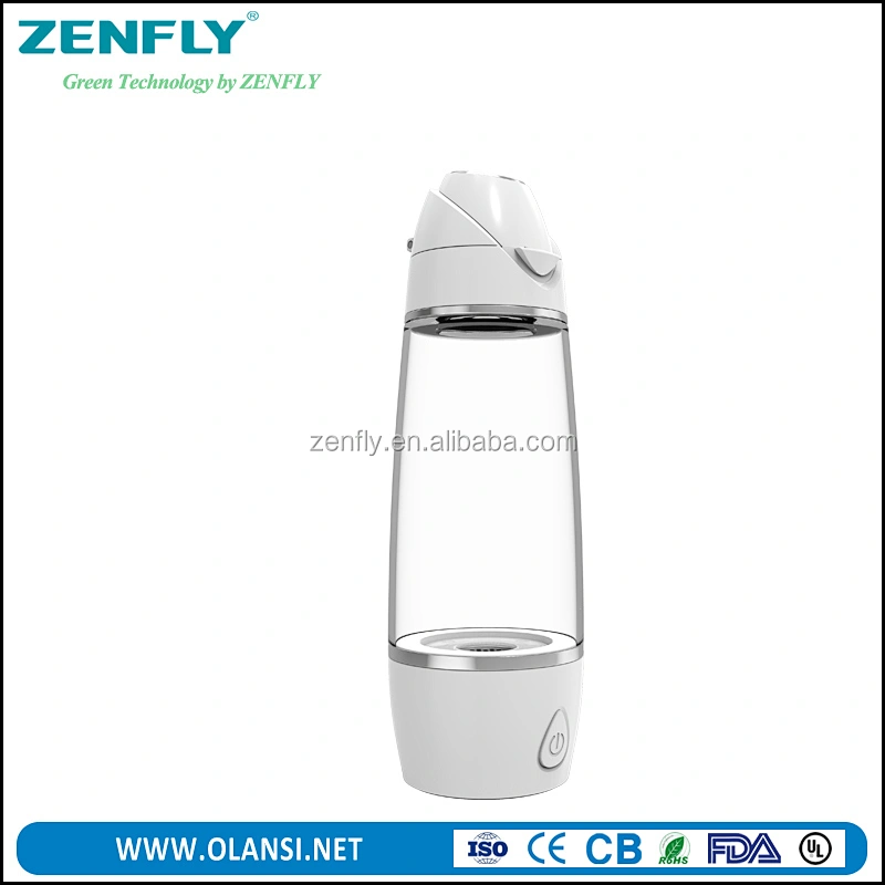 Zenfly portable water bottle of hydrogen maker, elegant hydrogen water maker wholesale direct drinking hydrogen water bottle