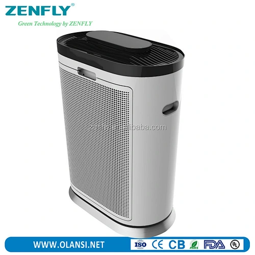 K09 Home Air purifier with TVOC monitor removes pm2.5 uv light wth double control