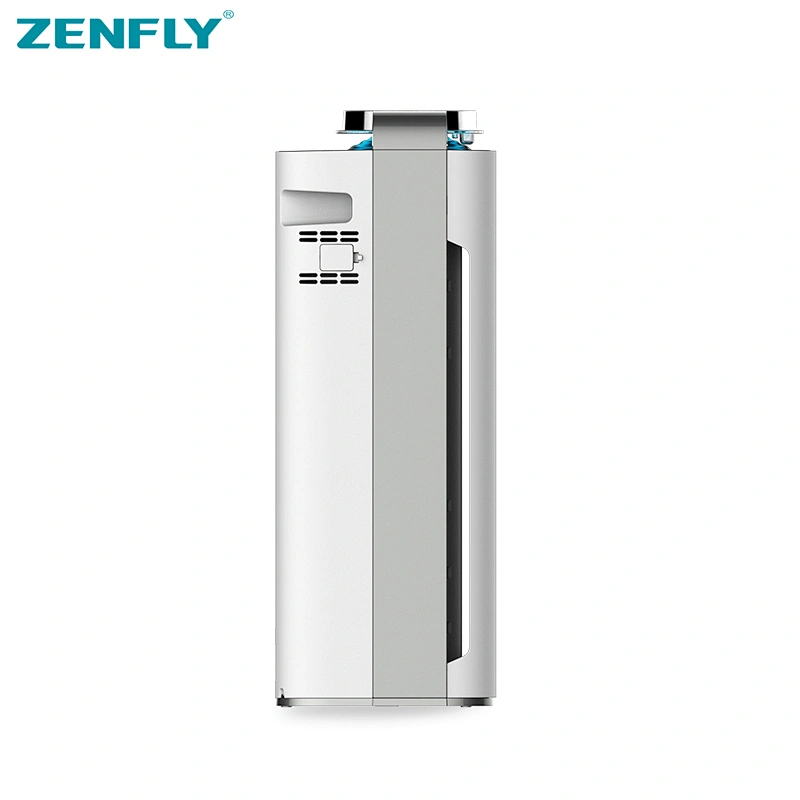 Zenfly water based air purifier multiple filter system,HEPA ionizer home air cleaner