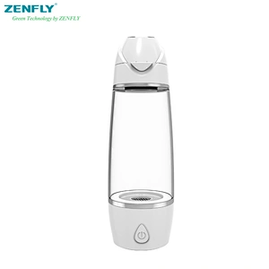 zenfly Hydrogen-Rich Generator Water Bottle PEM Technology Ionizer High Concentration Hydrogen