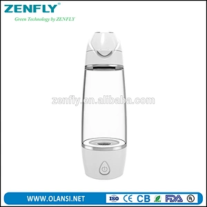 Zenfly portable water bottle of hydrogen maker, elegant hydrogen water maker wholesale direct drinking hydrogen water bottle