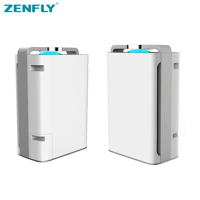 Zenfly water based air purifier multiple filter system,HEPA ionizer home air cleaner