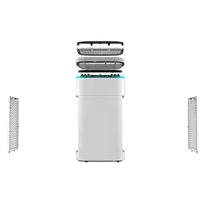 Healthcare machine Indoor air purifier with double HEPA filter system air cleaning