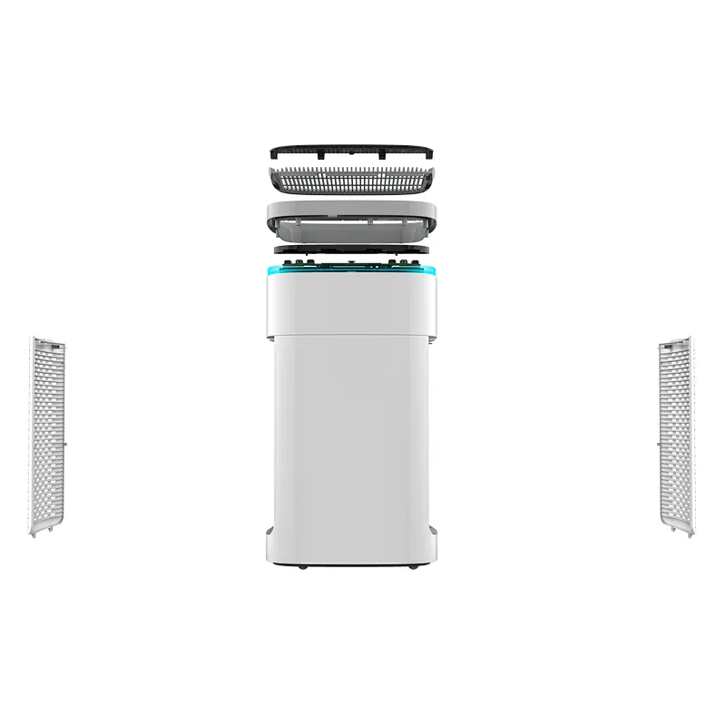 Healthcare machine Indoor air purifier with double HEPA filter system air cleaning