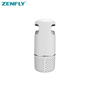 Powerful Ionic Car Air Purifier with USB Chargers QuicklyEliminate Allergens & All Funky Odors from Smoke Zenfly