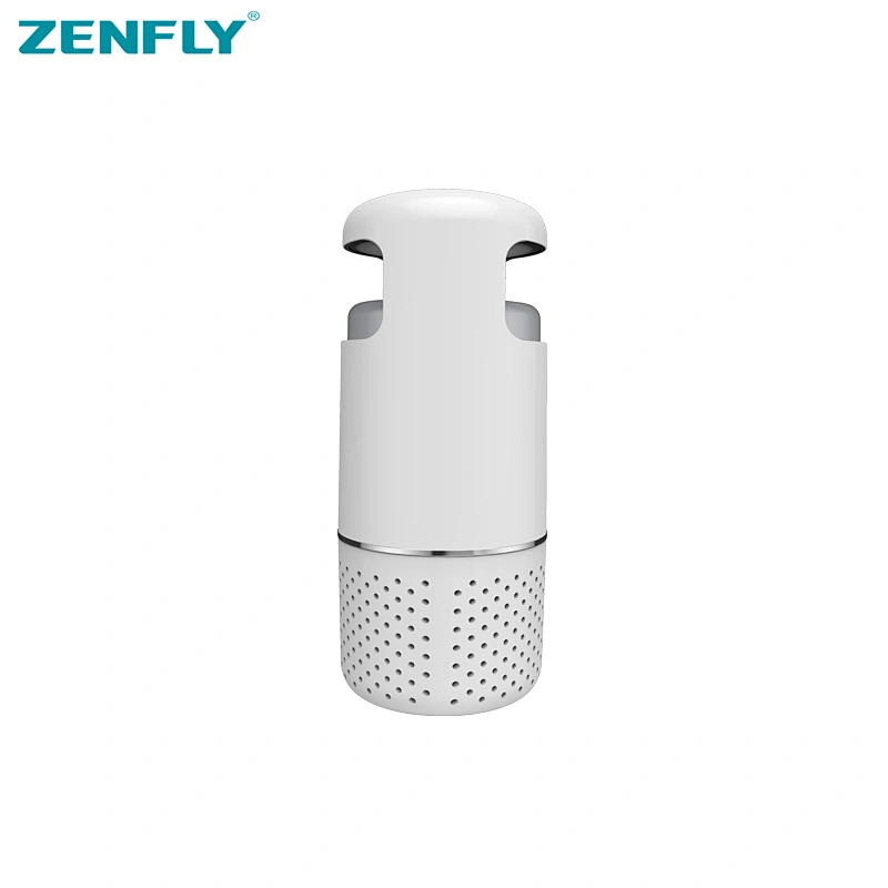 Powerful Ionic Car Air Purifier with USB Chargers QuicklyEliminate Allergens & All Funky Odors from Smoke Zenfly