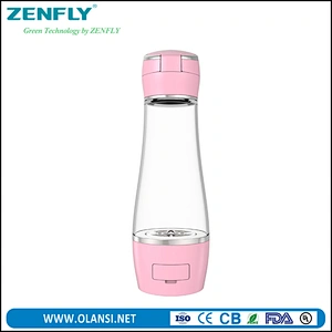 Zenfly H4 electrolysis hydrogen water bottle, hydrogen water generator, portable water bottle for outdoor using