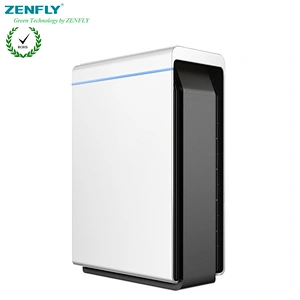 Portable air purifier  Ionizer air cleaner  true HEPA Home smoke odor remove -Zenfly