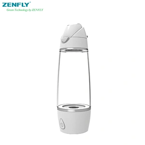 zenfly Hydrogen-Rich Generator Water Bottle PEM Technology Ionizer High Concentration Hydrogen