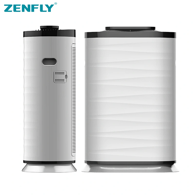 Smart green air purifier netative ion air filter olansi