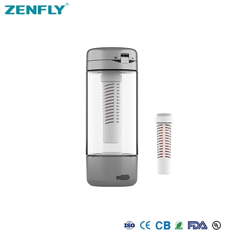 Hydrogen oxygen fuel cells zenfly, 2018 Portable hydrogen water ionizer bottle/hydrogen rich water maker generator