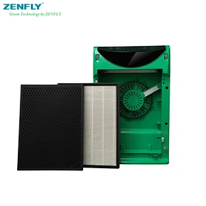 Zenfly air purifier air cleaning with intelligent sensor multiple filtering removes formaldehyde