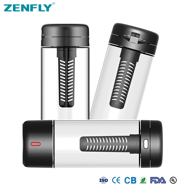 Hydrogen oxygen fuel cells zenfly, 2018 Portable hydrogen water ionizer bottle/hydrogen rich water maker generator