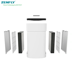 Chinese factory Zenfly home air purifier ionizer nature fresh with H12 HEPA filter