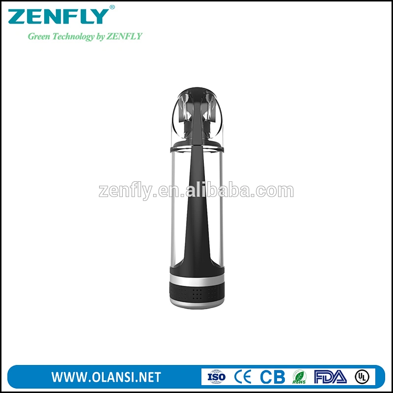 Zenfly H1 direct drinking hydrogen water bottle, Titanium Platinum electrolysis chips, self design & factory, whole sale & OEM