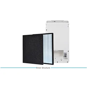 Room air purifier ultrasonic humidification double control dust sensor fresh air generator Zenfly made