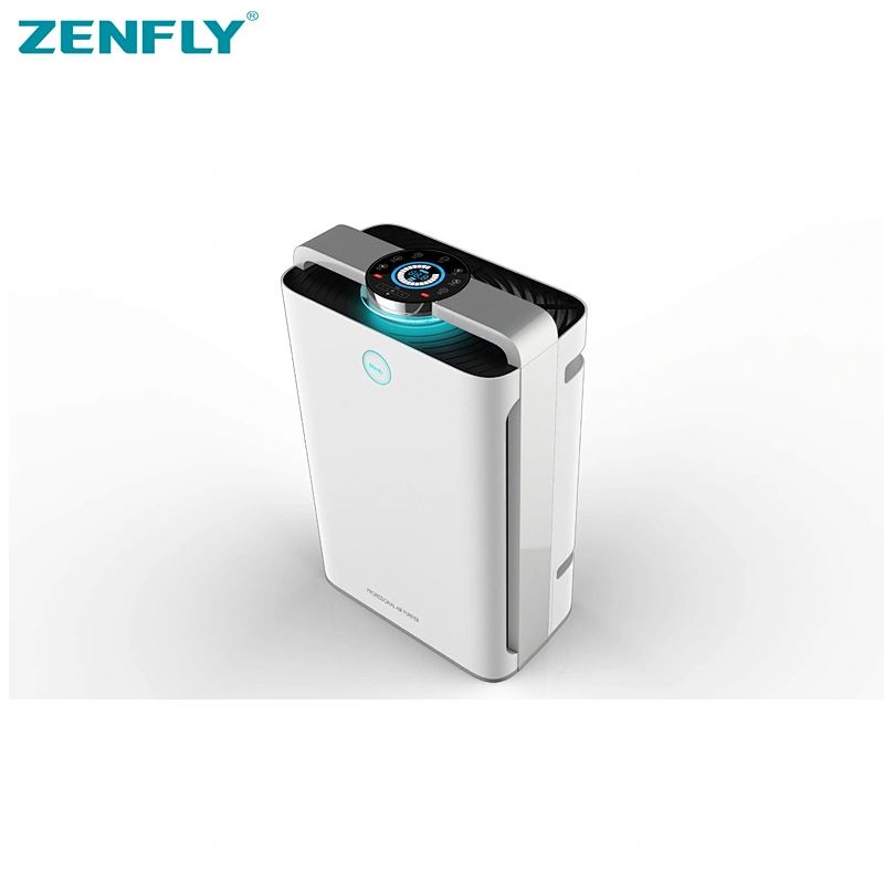 Zenfly water based air purifier multiple filter system,HEPA ionizer home air cleaner