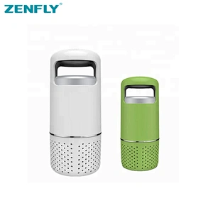 Powerful Ionic Car Air Purifier with USB Chargers QuicklyEliminate Allergens & All Funky Odors from Smoke Zenfly