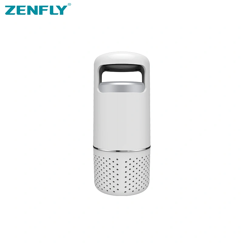 Powerful Ionic Car Air Purifier with USB Chargers QuicklyEliminate Allergens & All Funky Odors from Smoke Zenfly
