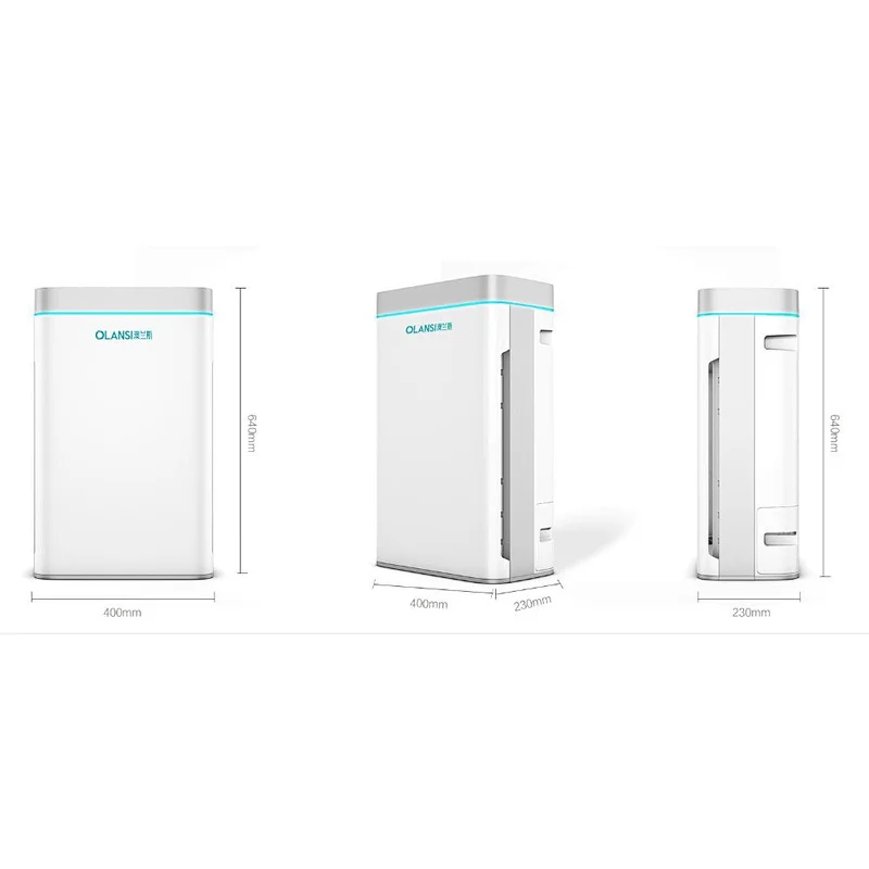 Zenfly Big room K08D air purifier with CADR 488M3/H, WIFI control air cleaner,Mobile/app HEPA ionizer home air purifier
