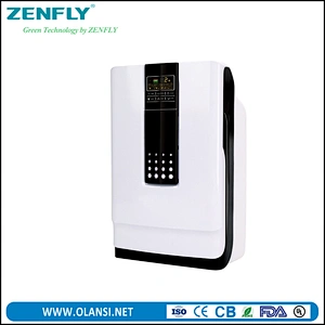Zenfly wholesale small air purifier K01C,160M3/H CADR odor sensor air cleaner with AQI,hot sell air cleaner for Turkey