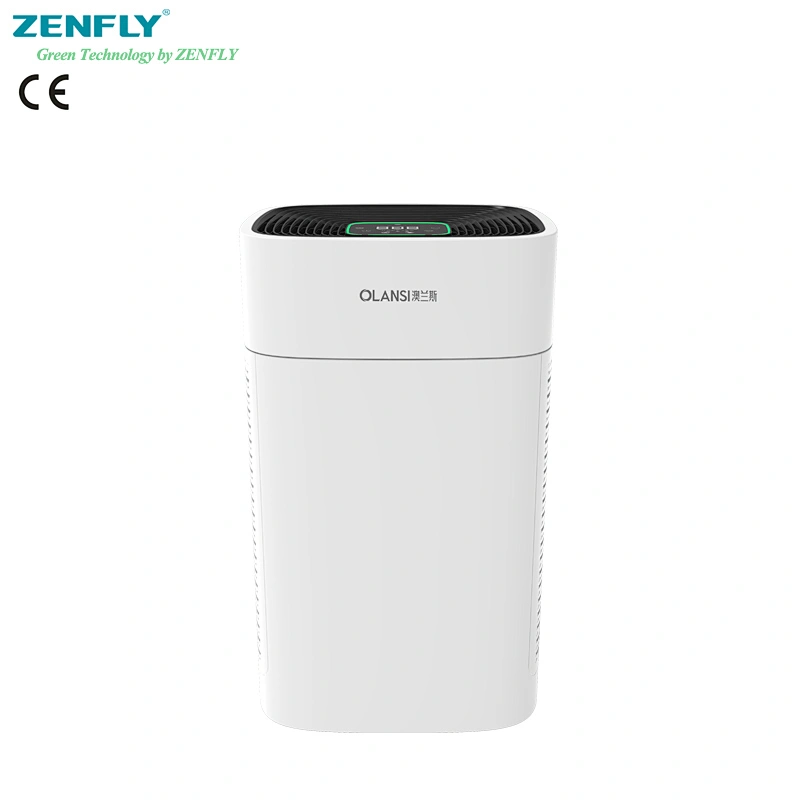Chinese factory Zenfly home air purifier ionizer nature fresh with H12 HEPA filter