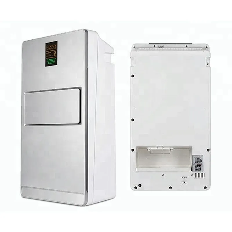 Room air purifier ultrasonic humidification double control dust sensor fresh air generator Zenfly made