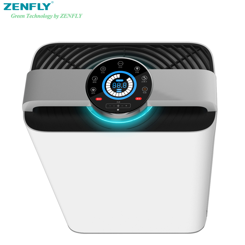 Hot Selling Product  Large Smart Home Ion Wifi  High Voltage HEPA Air Purifier For Office home using