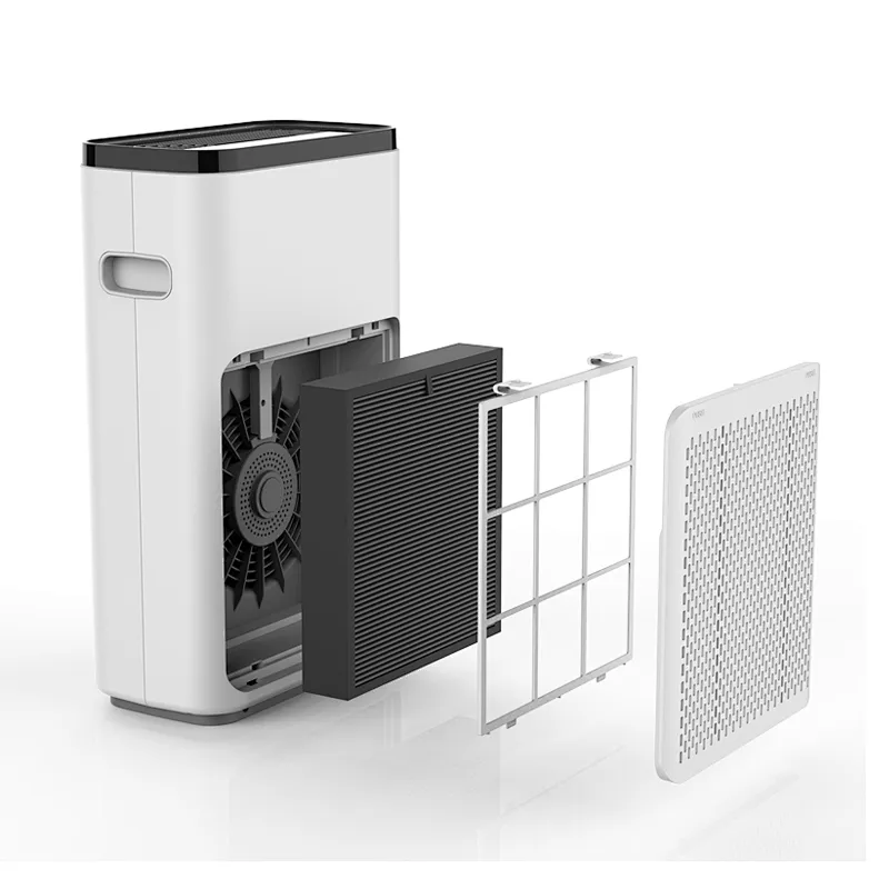 Best H13 HEPA Air Purifier with Japan sensor PM2.5 display for smoke room