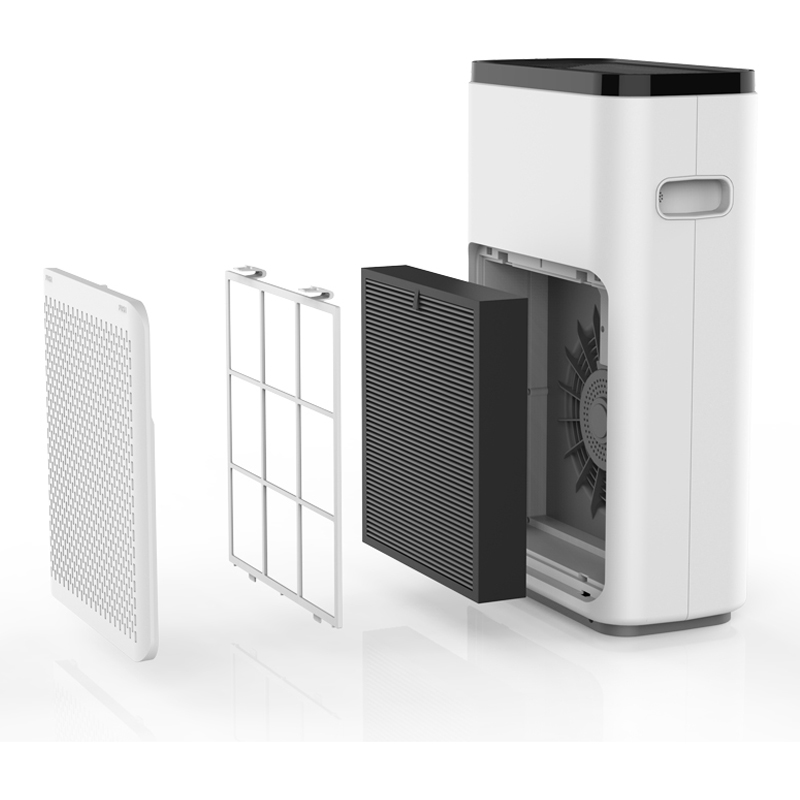 Best H13 HEPA Air Purifier with Japan sensor PM2.5 display for smoke room