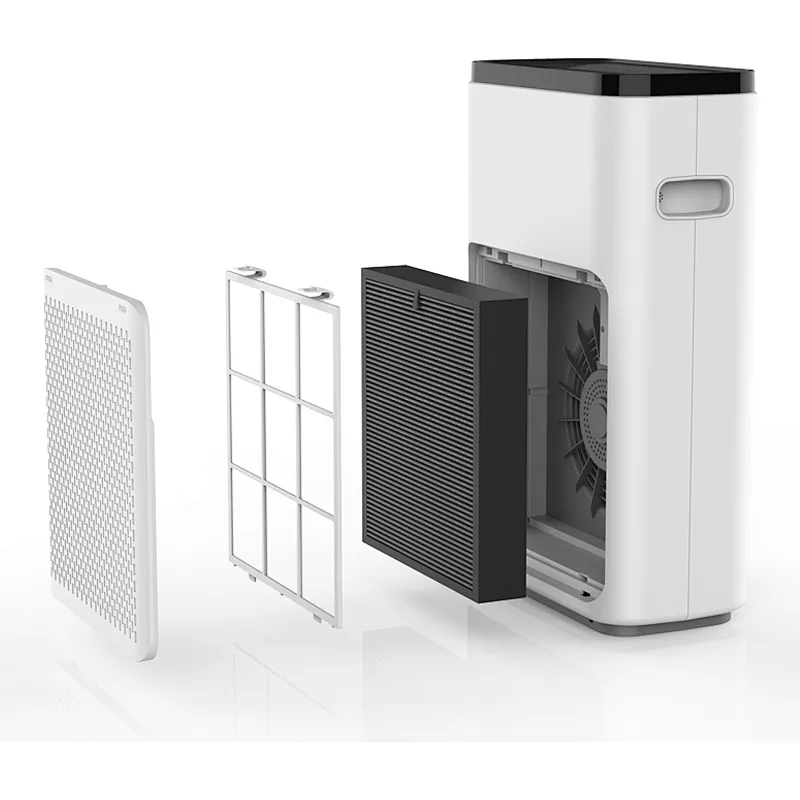 Best H13 HEPA Air Purifier with Japan sensor PM2.5 display for smoke room