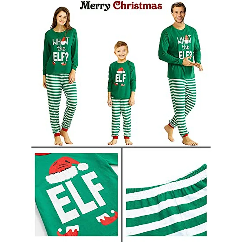2021 New Christmas Pajamas for Family Set Family Christmas pjs Matching Sets