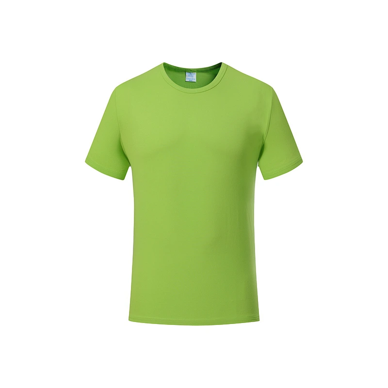 2021 New modal cotton T shirt custom solid color enterprise team shirt advertising shirt printed embroidered LOGO