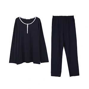 2021  new men pajamas  bamboo pajamas  worn bamboo cotton casual wear