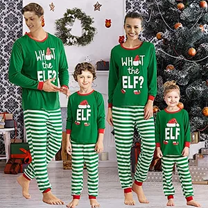 2021 New Christmas Pajamas for Family Set Family Christmas pjs Matching Sets
