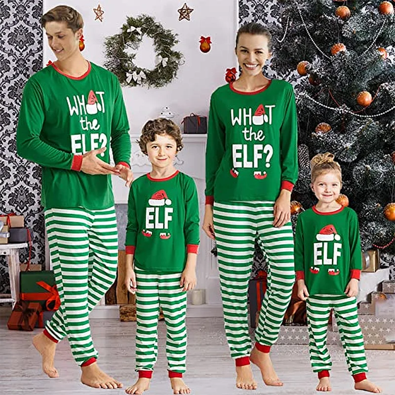 2021 New Christmas Pajamas for Family Set Family Christmas pjs Matching Sets