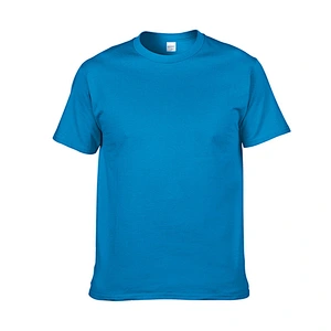 2021pure cotton round neck short-sleeved T shirt custom printed LOGO embroidered advertising shirt