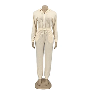 2021Amason Women Onesie Pajamas casual fashion casual jumpsuit for European and American