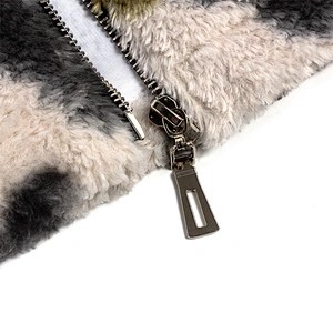 Womens Long Sleeve Turn-down Collar Jacket Outwear, Polar Fleece Lined Sherpa Full Zipper Pullover with Front Pocket