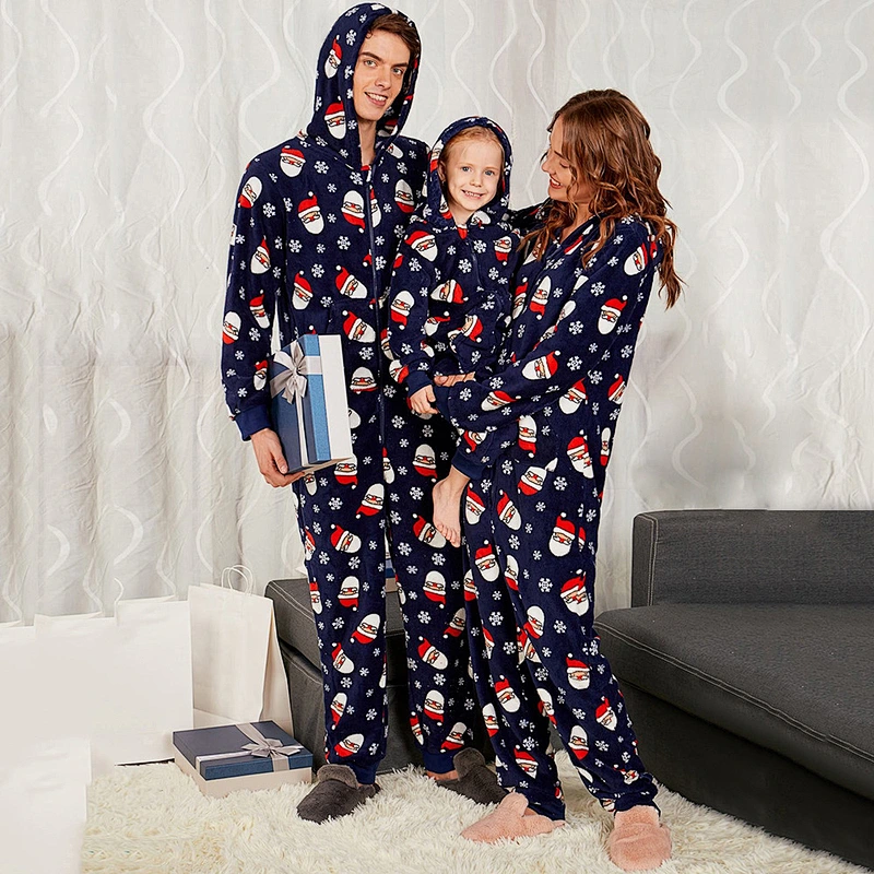 2021 NEW Family Christmas Pajamas Women Men Kids Matching Pajamas Clothes