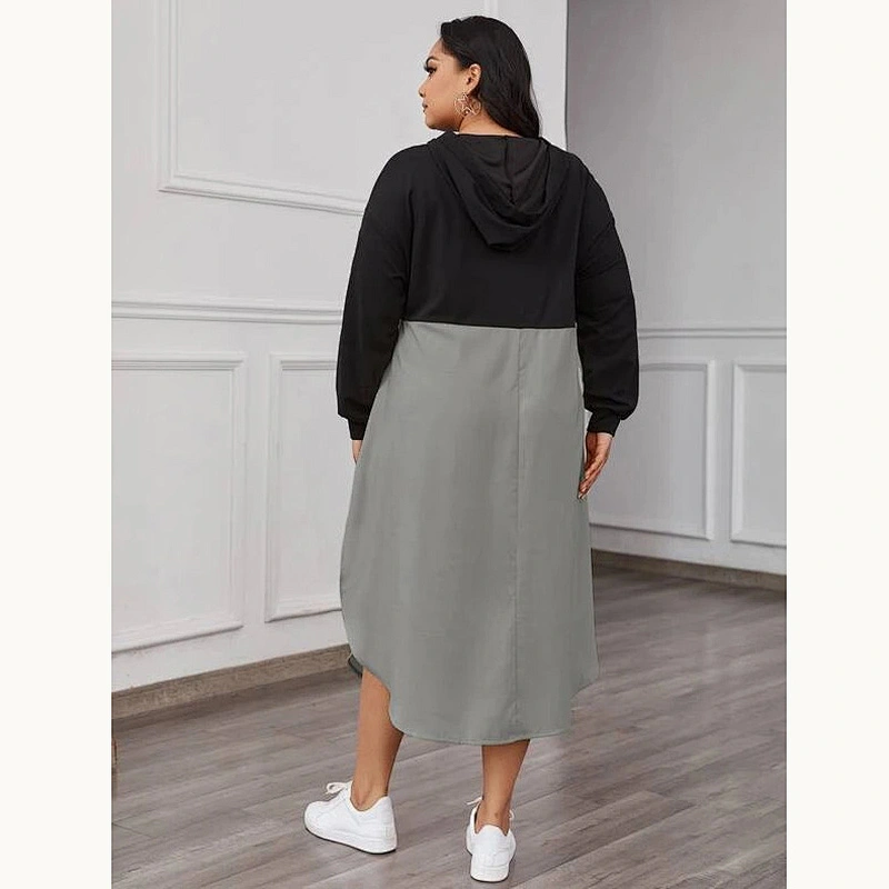 2021 New Plus Wrap Tulip Hem Tee