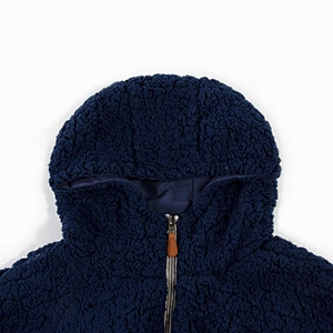 Womens and Mens Fuzzy Wool Hooded Jacket Teddy Coat, Full Zipper Patchwork Pattern Sherpa Fleece Hoodies Pullover
