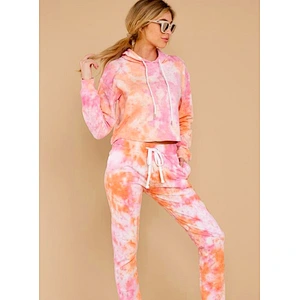 2021New Loungewear Spring summer casual wear printed long sleeve pants
