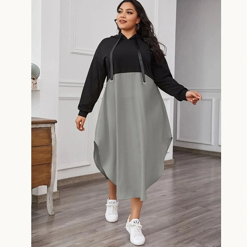 2021 New Plus Wrap Tulip Hem Tee